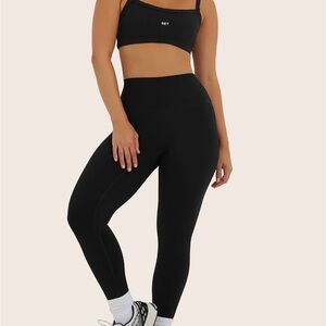 SET Active Black Sportbody High rise leggings